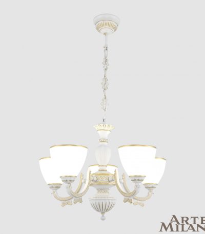 Подвесная люстра Arte Milano 342837/5 WT+G
