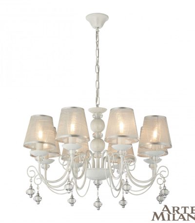 Подвесная люстра Arte Milano 347620/8 WT+SL
