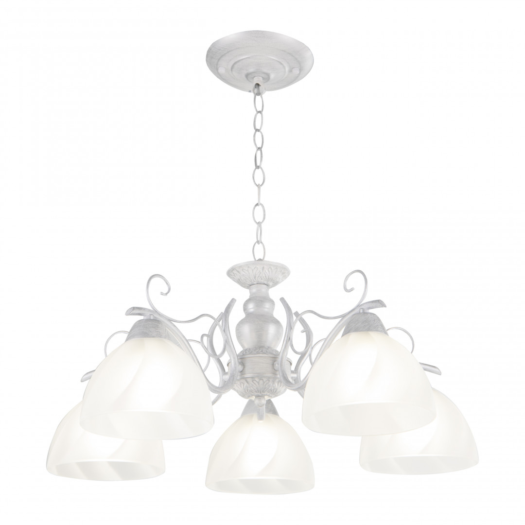 Подвесная люстра Arte Milano Amalfi 330644/5 WT+SL Подвесная люстра Arte Milano Amalfi 330644/5 WT+SL