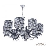 Подвесная люстра Arte Milano Florentia-4957 304957/8 Bk/Ni