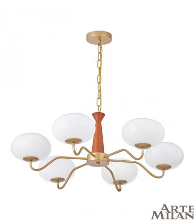 Подвесная люстра Arte Milano Napoli 310166/D780/6 BS/WD