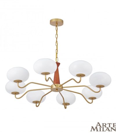 Подвесная люстра Arte Milano Napoli 310166/D900/8 BS/WD