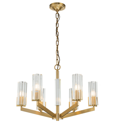 Подвесная люстра Belfast Malone 6035-6 BR CL