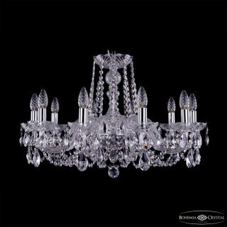 Подвесная люстра Bohemia Ivele Crystal 1402/10/240 Ni