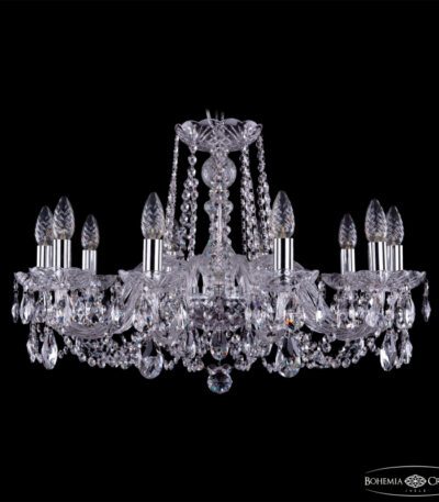 Подвесная люстра Bohemia Ivele Crystal 1402/10/240 Ni