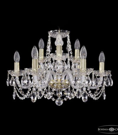 Подвесная люстра Bohemia Ivele Crystal 1402/6+3/195 G