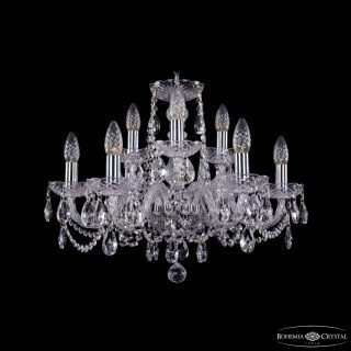 Подвесная люстра Bohemia Ivele Crystal 1402/6+3/195 Ni