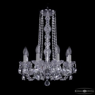 Подвесная люстра Bohemia Ivele Crystal 1402/8/141/h-57 Ni
