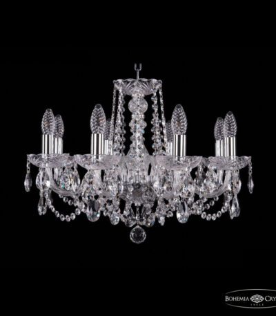 Подвесная люстра Bohemia Ivele Crystal 1402/8/195 Ni