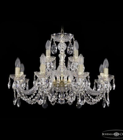 Подвесная люстра Bohemia Ivele Crystal 1402/8+4/240 G