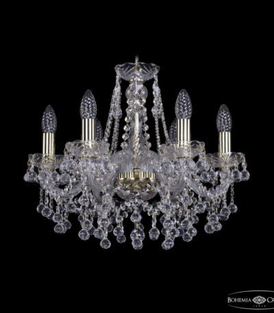 Подвесная люстра Bohemia Ivele Crystal 1409/6/160 G