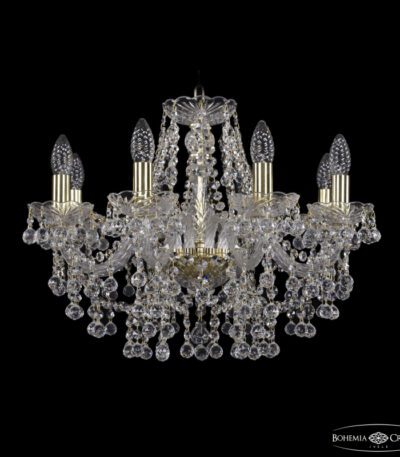 Подвесная люстра Bohemia Ivele Crystal 1409/8/195 G