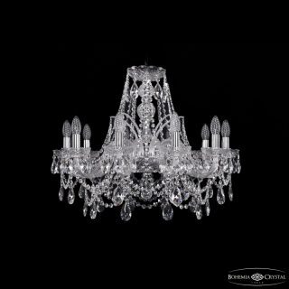 Подвесная люстра Bohemia Ivele Crystal 1411/10/240 Ni