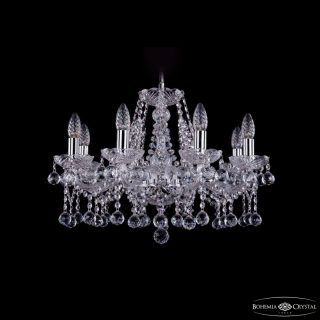 Подвесная люстра Bohemia Ivele Crystal 1413/8/200 Ni Balls