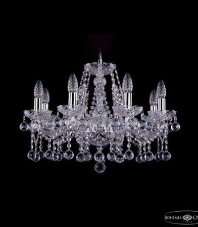 Подвесная люстра Bohemia Ivele Crystal 1413/8/200 Ni Balls
