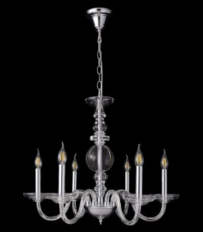 Подвесная люстра Crystal Lux ARABESQUE SP6 CHROME