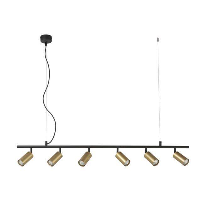 Подвесная люстра Crystal Lux CLT 015C6 L1200 BL-GO Подвесная люстра Crystal Lux CLT 015C6 L1200 BL-GO