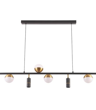 Подвесная люстра Crystal Lux CLT 047C6 L1000 BL-GO