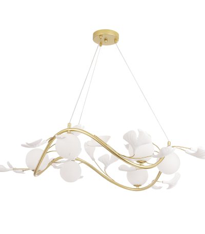 Подвесная люстра Crystal Lux COLIBRI SP6 GOLD