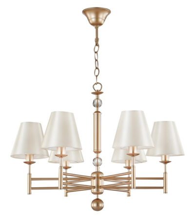 Подвесная люстра Crystal Lux FLAVIO SP6 GOLD