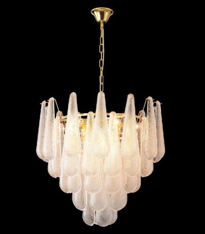 Подвесная люстра Crystal Lux FONTAIN SP10 GOLD