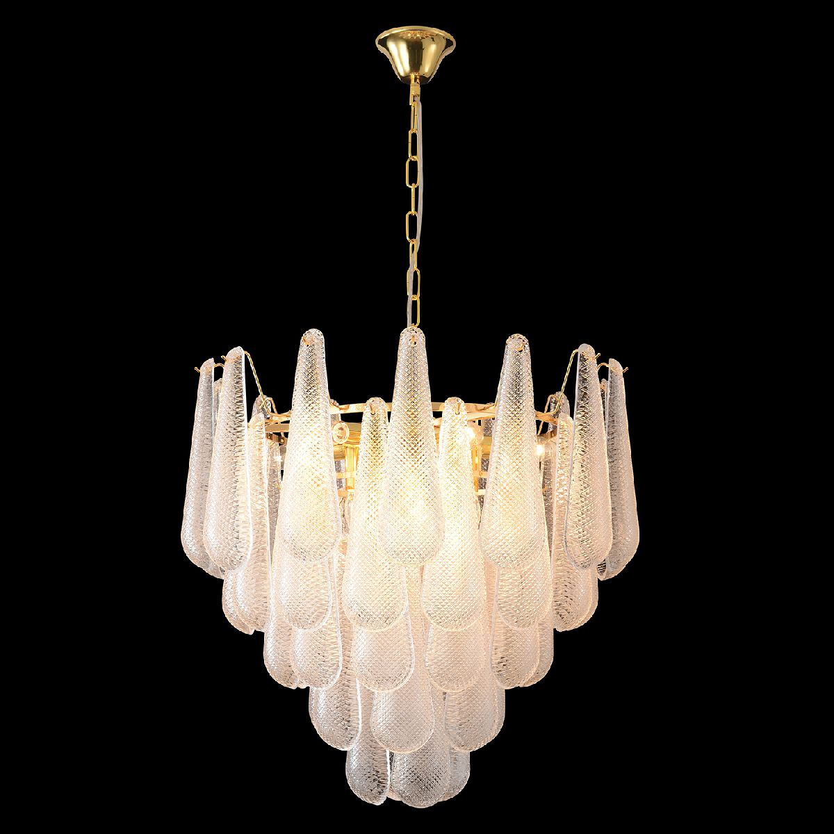 Подвесная люстра Crystal Lux FONTAIN SP10 GOLD Подвесная люстра Crystal Lux FONTAIN SP10 GOLD