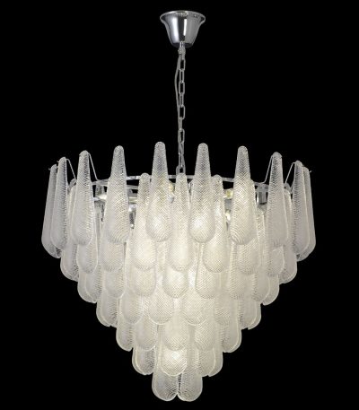 Подвесная люстра Crystal Lux FONTAIN SP18 CHROME