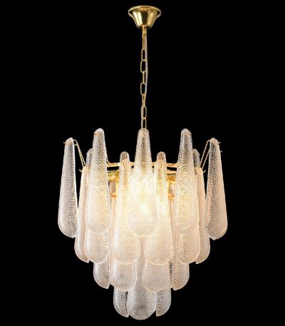 Подвесная люстра Crystal Lux FONTAIN SP8 GOLD