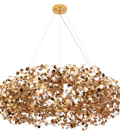 Подвесная люстра Crystal Lux GARDEN SP9 D800 GOLD