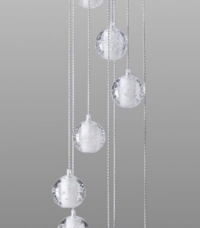 Подвесная люстра Crystal Lux Gaspar GASPAR SP9 D300 WHITE