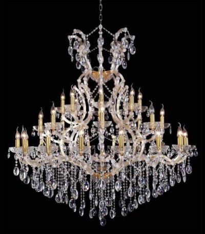 Подвесная люстра Crystal Lux Hollywood SP16+8+8 Gold