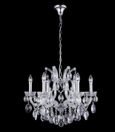 Подвесная люстра Crystal Lux Hollywood SP6 Chrome