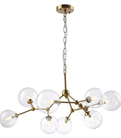 Подвесная люстра Crystal Lux MAXIMO SP9 BRONZE