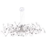 Подвесная люстра Crystal Lux MEDUSA SP30 CHROME