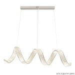 Подвесная люстра Crystal Lux MUSIKA SP100W LED L1200 CHROME