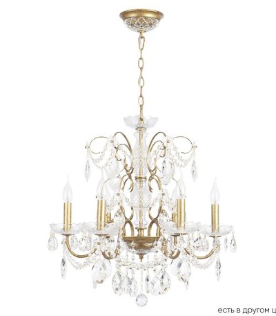 Подвесная люстра Crystal Lux ODELIS SP6 GOLD