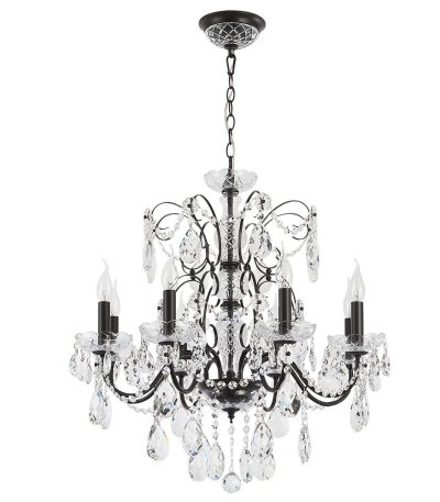 Подвесная люстра Crystal Lux ODELIS SP8 BROWN