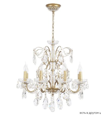 Подвесная люстра Crystal Lux ODELIS SP8 GOLD