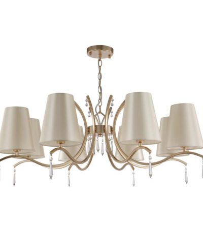 Подвесная люстра Crystal Lux Renata SP8 Gold