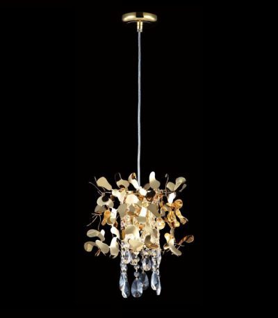 Подвесная люстра Crystal Lux Romeo SP2 Gold D250