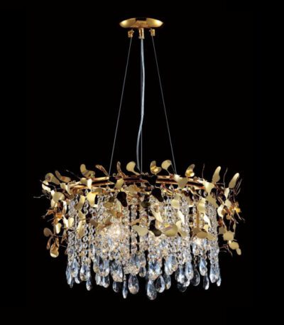 Подвесная люстра Crystal Lux Romeo SP6 Gold D600