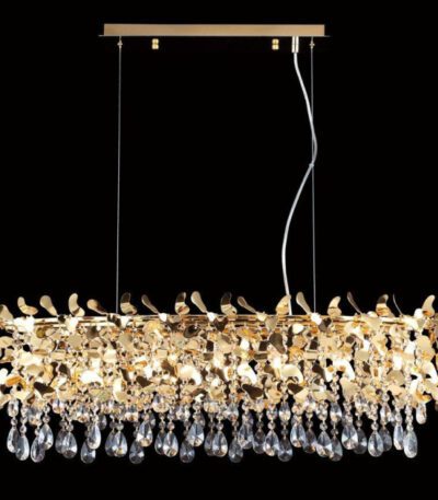 Подвесная люстра Crystal Lux Romeo SP8 Gold L1000