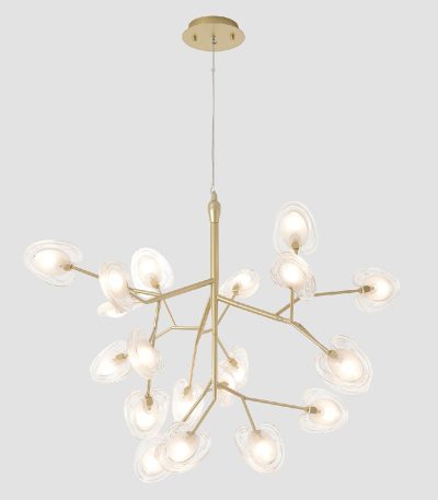 Подвесная люстра Crystal Lux SOLE SP20 GOLD