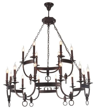 Подвесная люстра Crystal Lux Suerte Brown SP12+6