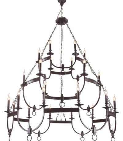 Подвесная люстра Crystal Lux Suerte Brown SP12+6+6