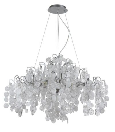Подвесная люстра Crystal Lux Tenerife SP9 Silver