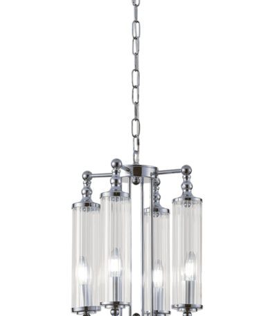 Подвесная люстра Crystal Lux TOMAS SP4 CHROME