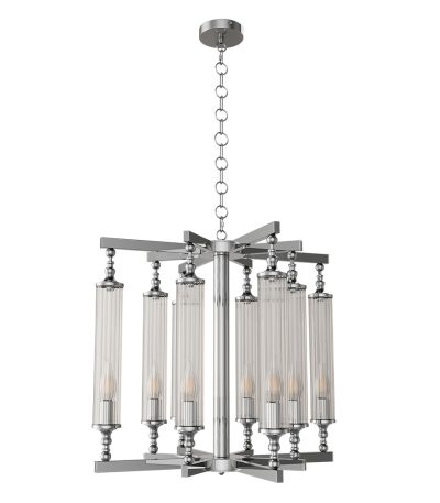 Подвесная люстра Crystal Lux TOMAS SP8 D650 CHROME