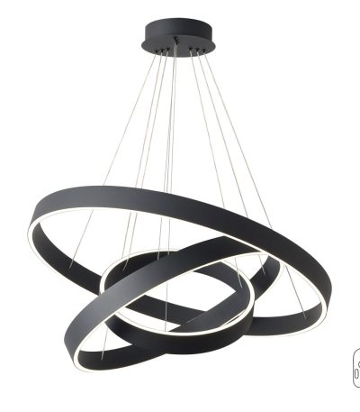 Подвесная люстра Crystal Lux TRON SP158W LED BLACK