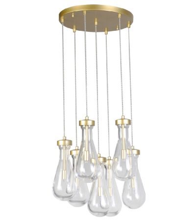 Подвесная люстра De Markt Крайс 657013807